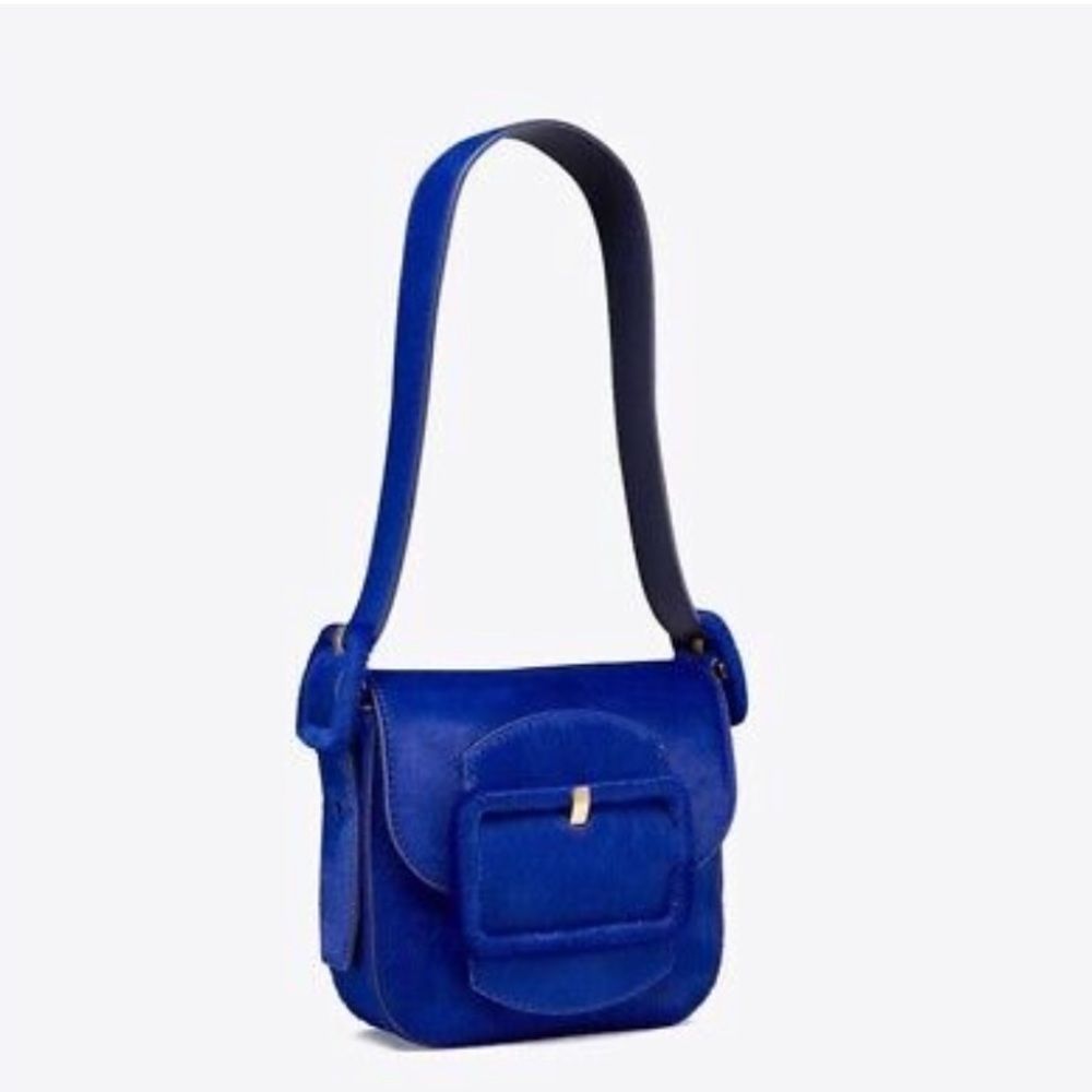Tory Burch Sawyer Calf Hair Mini Shoulder Bag